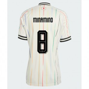 Japan Takumi Minamino #8 Replika Bortatröja Damer VM 2026 Kortärmad